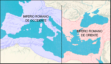 La division del Imperio | BLOG "EL IMPERIO ROMANO."